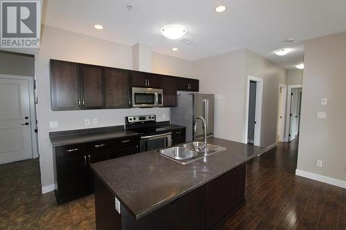 5170 Dallas Drive Unit# 310, Kamloops, BC - Indoor Photo Showing Kitchen With Double Sink