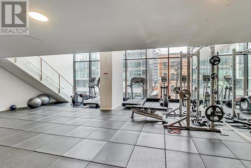 #922 - 629 King Street W, Toronto, ON - Indoor Photo Showing Gym Room