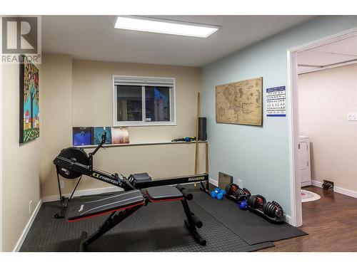 3908 15 Street, Vernon, BC - Indoor Photo Showing Gym Room