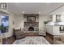 3908 15 Street, Vernon, BC  - Indoor Photo Showing Living Room With Fireplace 