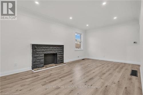 555 Upper Sherman Avenue, Hamilton, ON - Indoor With Fireplace