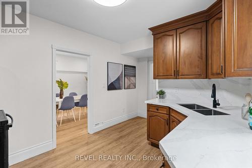 69 Roxborough Avenue, Hamilton, ON - Indoor Photo Showing Kitchen With Double Sink