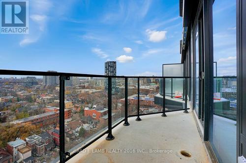 1712 - 195 Mccaul Street, Toronto, ON - Outdoor With Balcony With View