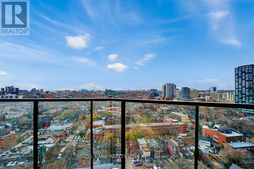 1712 - 195 Mccaul Street, Toronto, ON - Outdoor With Balcony With View