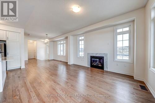 39 Floodgate Road, Whitby, ON - Indoor Photo Showing Living Room With Fireplace