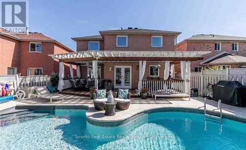 156 Sundew Drive, Barrie, ON - Outdoor With In Ground Pool With Deck Patio Veranda