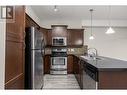 3521 Carrington Road Unit# 107, West Kelowna, BC  - Indoor Photo Showing Kitchen With Double Sink 