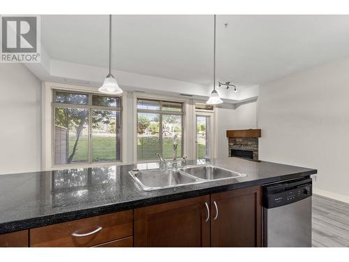 3521 Carrington Road Unit# 107, West Kelowna, BC - Indoor Photo Showing Kitchen With Double Sink