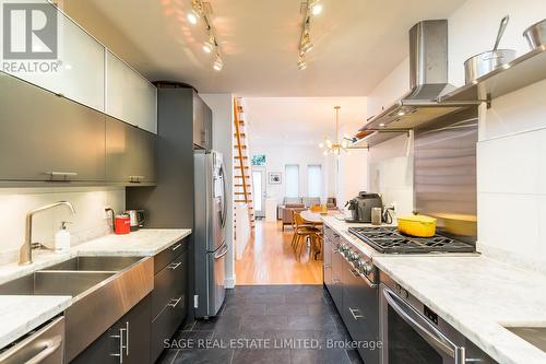 Main - 70 Manning Avenue, Toronto, ON - Indoor Photo Showing Kitchen With Double Sink With Upgraded Kitchen