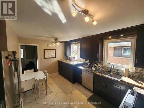 20 Mullet Drive, Mississauga, ON - Indoor Photo Showing Kitchen With Double Sink