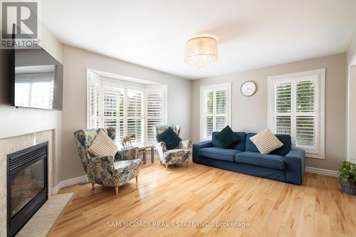 1645 Clark Boulevard, Milton, ON - Indoor Photo Showing Living Room With Fireplace