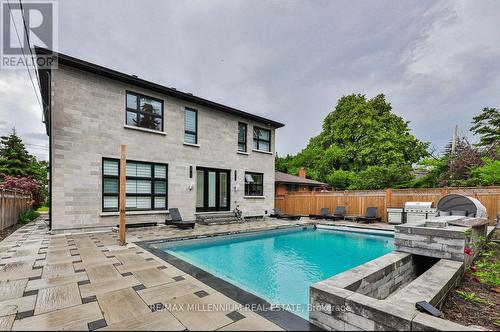 246 Edenbridge Drive, Toronto, ON - Outdoor With In Ground Pool