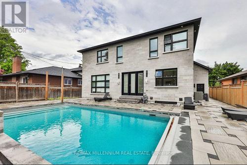 246 Edenbridge Drive, Toronto, ON - Outdoor With In Ground Pool