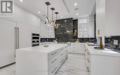 246 Edenbridge Drive, Toronto, ON - Indoor Photo Showing Kitchen With Upgraded Kitchen