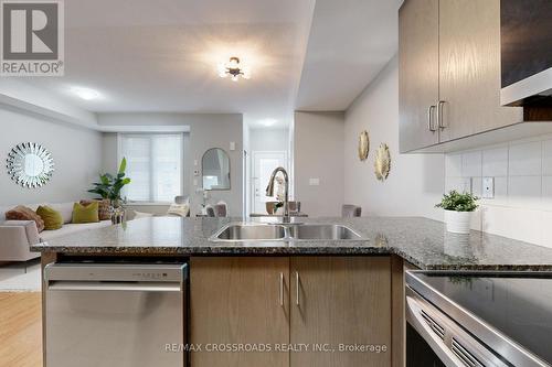 # 26 - 636 Evans Avenue, Toronto, ON - Indoor Photo Showing Kitchen With Double Sink