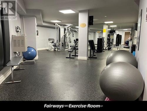 202 - 1400 Dixie Road, Mississauga, ON - Indoor Photo Showing Gym Room