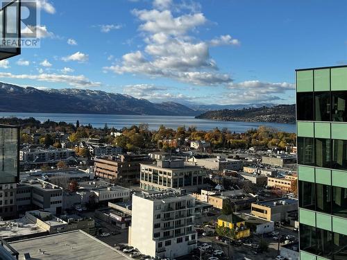 View from the deck - 1488 Bertram Street Unit# 1811, Kelowna, BC - Outdoor With Body Of Water With View