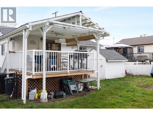 3413 24 Avenue, Vernon, BC - Outdoor With Deck Patio Veranda