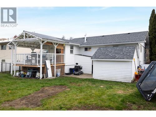 3413 24 Avenue, Vernon, BC - Outdoor With Deck Patio Veranda With Exterior