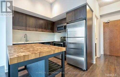 808 - 2200 Lake Shore Boulevard W, Toronto, ON - Indoor Photo Showing Kitchen With Stainless Steel Kitchen