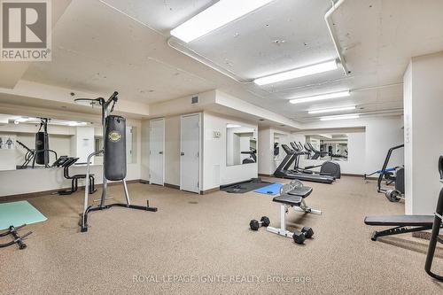 801 - 44 Bond Street W, Oshawa, ON - Indoor Photo Showing Gym Room