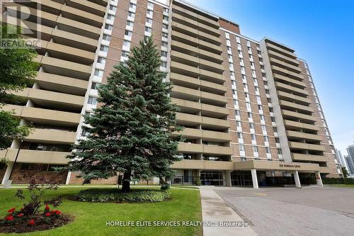 610 - 120 Dundalk Drive, Toronto, ON - Outdoor With Balcony With Facade