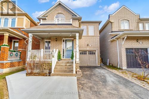 51 Feint Drive, Ajax, ON - Outdoor With Deck Patio Veranda With Facade