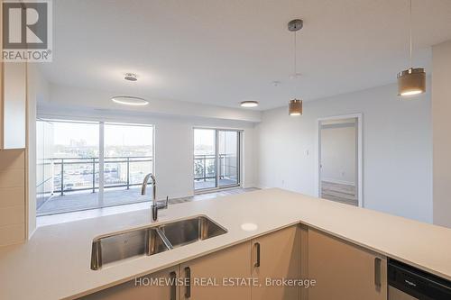 401 - 1475 Whites Road, Pickering, ON - Indoor Photo Showing Kitchen With Double Sink