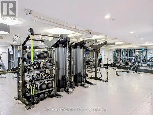 1502 - 38 Iannuzzi Street, Toronto, ON - Indoor Photo Showing Gym Room