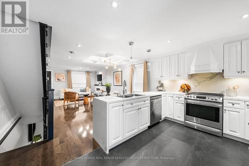 248 Blackthorn Avenue, Toronto, ON - Indoor Photo Showing Kitchen With Double Sink With Upgraded Kitchen