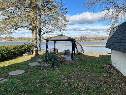 Backyard - 75 Rue De L'Arpenteur, Drummondville, QC - Outdoor With Body Of Water With View