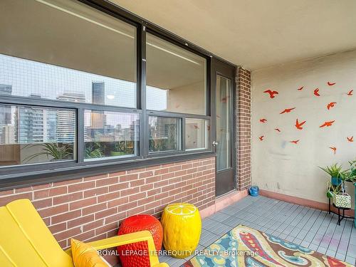 2803-40 Homewood Ave, Toronto, ON - Outdoor With Balcony With Exterior