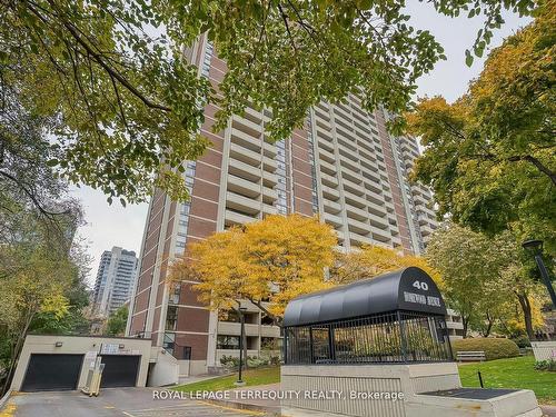 2803-40 Homewood Ave, Toronto, ON - Outdoor With Balcony With Facade