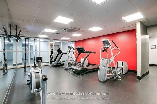 2803-40 Homewood Ave, Toronto, ON - Indoor Photo Showing Gym Room