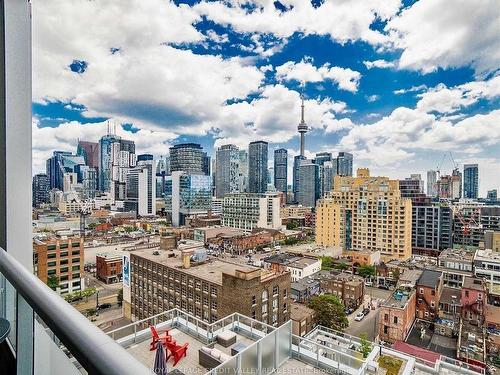 Ph20-38 Cameron St, Toronto, ON - Outdoor With Balcony With View