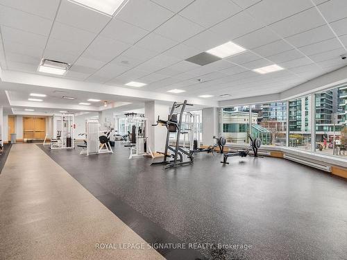 1504-10 Yonge St, Toronto, ON - Indoor Photo Showing Gym Room