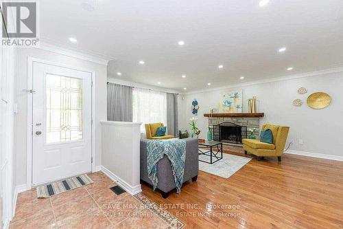 3575 King Street, Caledon, ON - Indoor Photo Showing Living Room With Fireplace