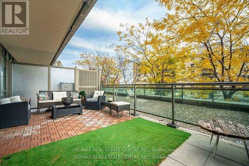 208 - 3515 Kariya Drive, Mississauga, ON - Outdoor With Deck Patio Veranda With Exterior