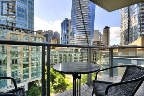 902 535 Nicola Street, Vancouver, BC - Outdoor With Balcony