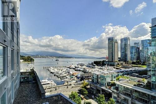 902 535 Nicola Street, Vancouver, BC - Outdoor With Body Of Water With Balcony With View