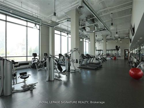 1108-2212 Lake Shore Blvd, Toronto, ON - Indoor Photo Showing Gym Room