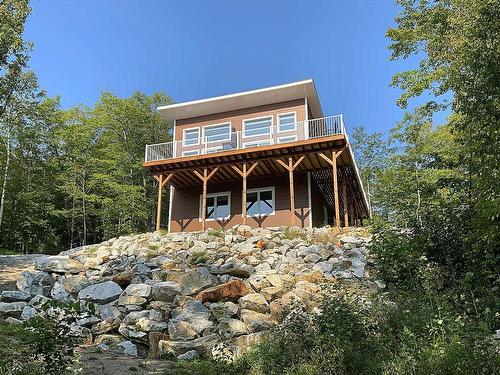 FaÃ§ade - 3 Ch. Des Bouleaux, Blue Sea, QC - Outdoor With Deck Patio Veranda