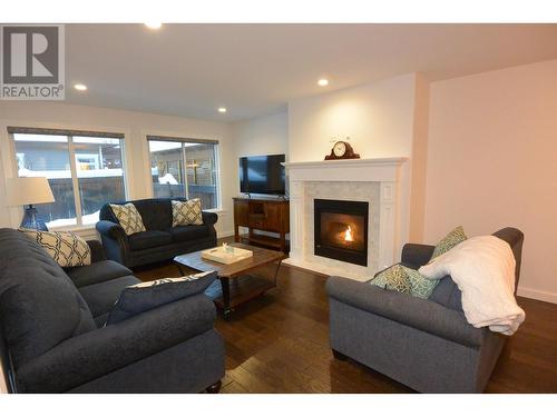 3237 Third Avenue, Smithers, BC - Indoor Photo Showing Living Room With Fireplace