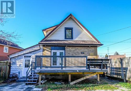 5060 Ontario Avenue, Niagara Falls (210 - Downtown), ON - Outdoor With Deck Patio Veranda