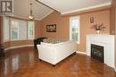 1 Starling Boulevard, Vaughan, ON  - Indoor Photo Showing Living Room With Fireplace 