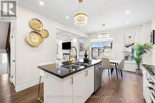 5 Cattail Crescent, Hamilton, ON - Indoor Photo Showing Kitchen With Double Sink