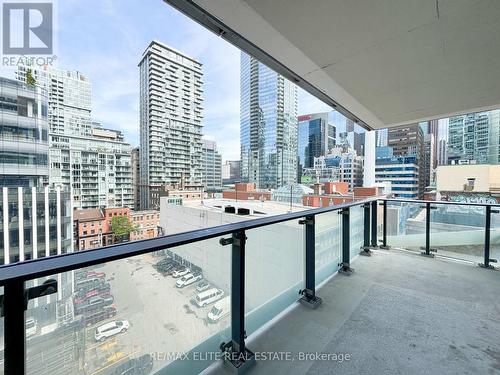 703 - 224 King Street, Toronto, ON - Outdoor With Balcony