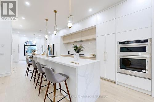 100 Victor Avenue, Toronto, ON - Indoor Photo Showing Kitchen With Upgraded Kitchen