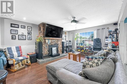 2958 King Street, Caledon, ON - Indoor Photo Showing Living Room With Fireplace