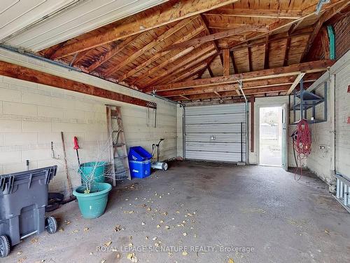 58 Greylawn Cres, Toronto, ON - Indoor Photo Showing Garage